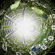 Illustration for article titled What a space city would actually look like in real life